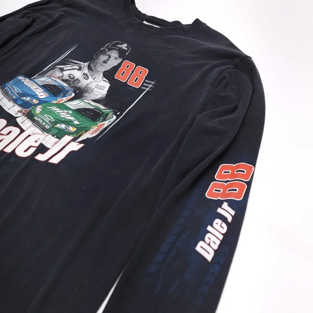 Dale Earnhardt Jr T-Shirt Winners Circle‎ Long Sleeve Mens XL Amp Energy Chevy